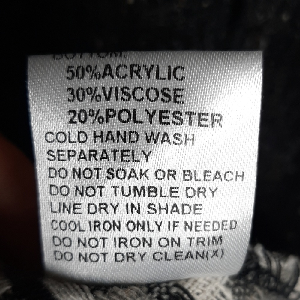 Papillon patchwork sweater dress size L - Picture 8 of 8